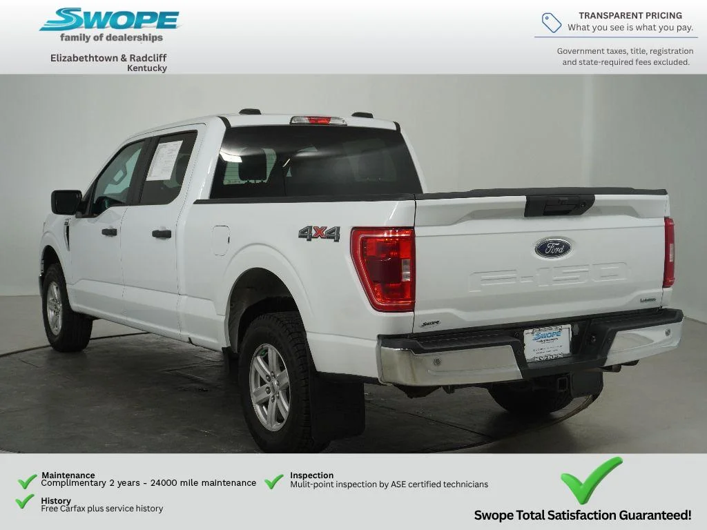 Used 2023 OXFORD WHITE Ford XLT image 7