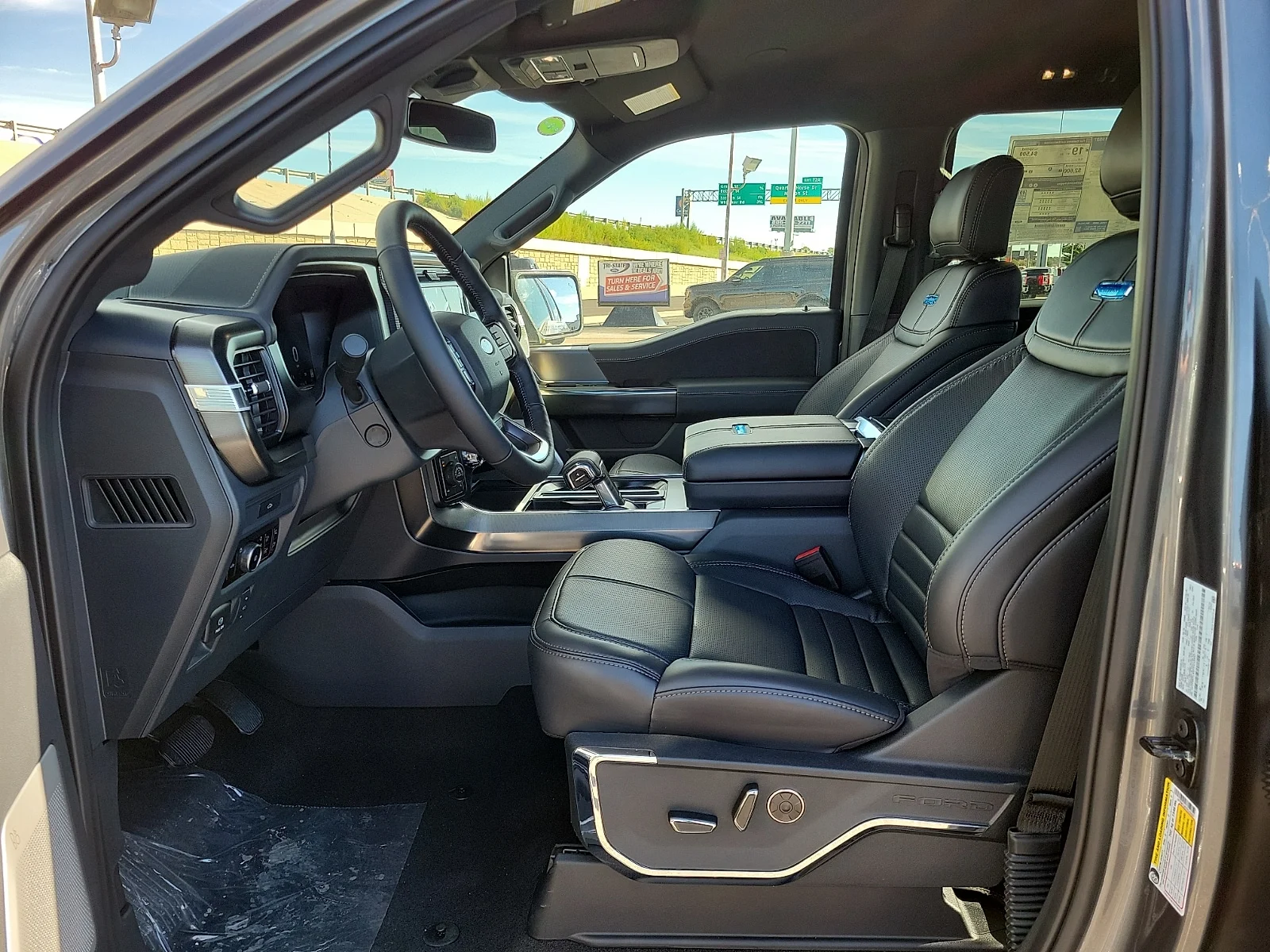 New 2026 Carbonized Gray Metallic Ford Platinum&reg; image 12