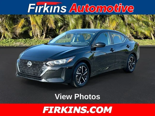 Used 2024 Black Nissan SV image 1