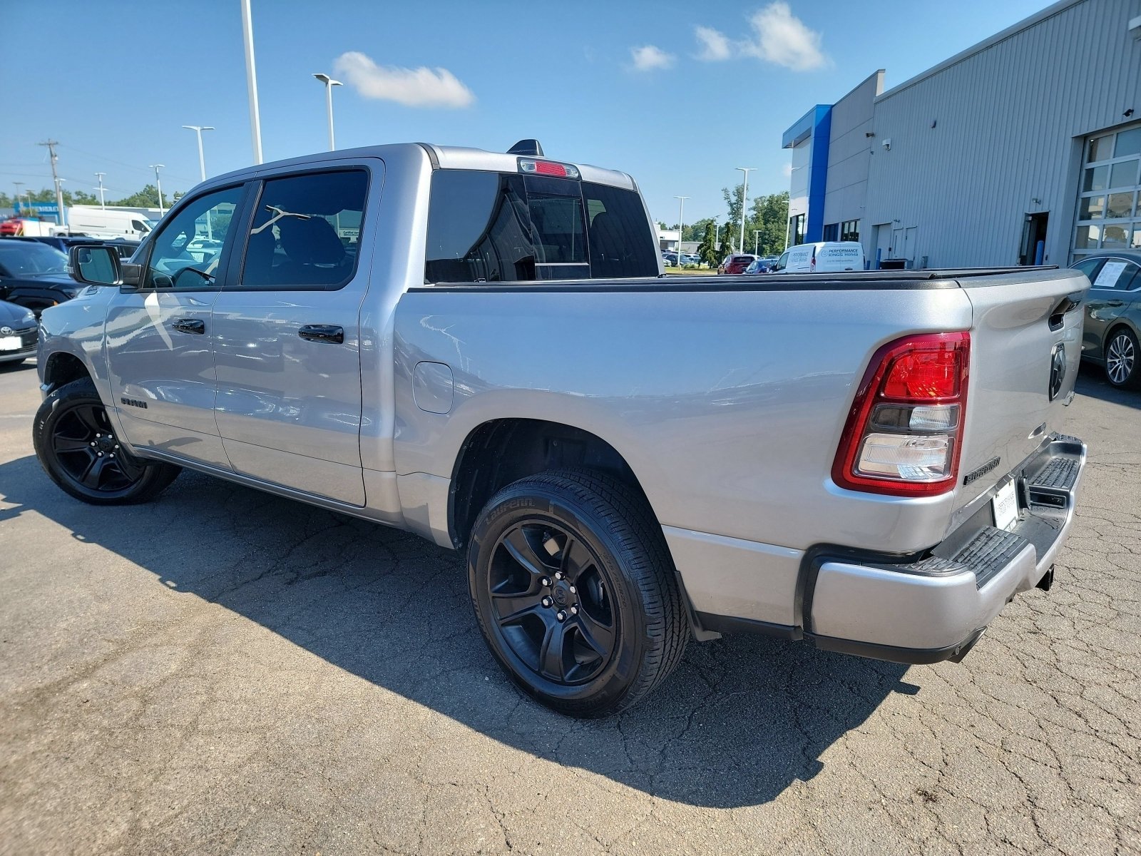 Used 2023 Billet Silver Metallic Clearcoat Ram Big Horn image 5