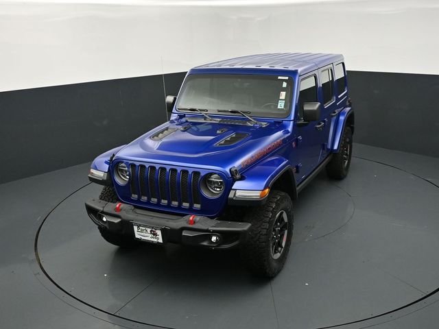 Used 2020 Blue Jeep Unlimited Rubicon image 13