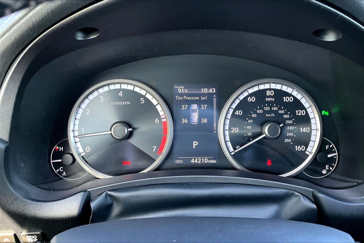 Used 2021 Matador Red Mica Lexus F SPORT image 24