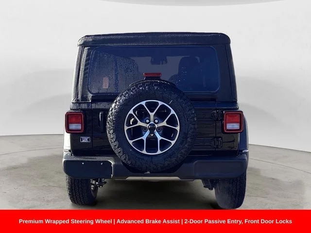 New 2026 Black Clearcoat Jeep 4-DOOR SPORT S image 5