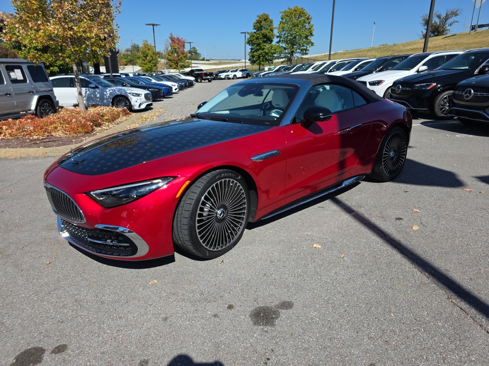Certified Used 2026 MANUFAKTUR Garnet Red Metallic (Red Ambiance) Mercedes-Benz Maybach SL 680 image 7