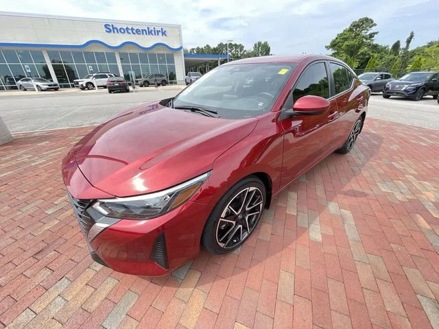 Used 2024 Red Nissan SV image 28