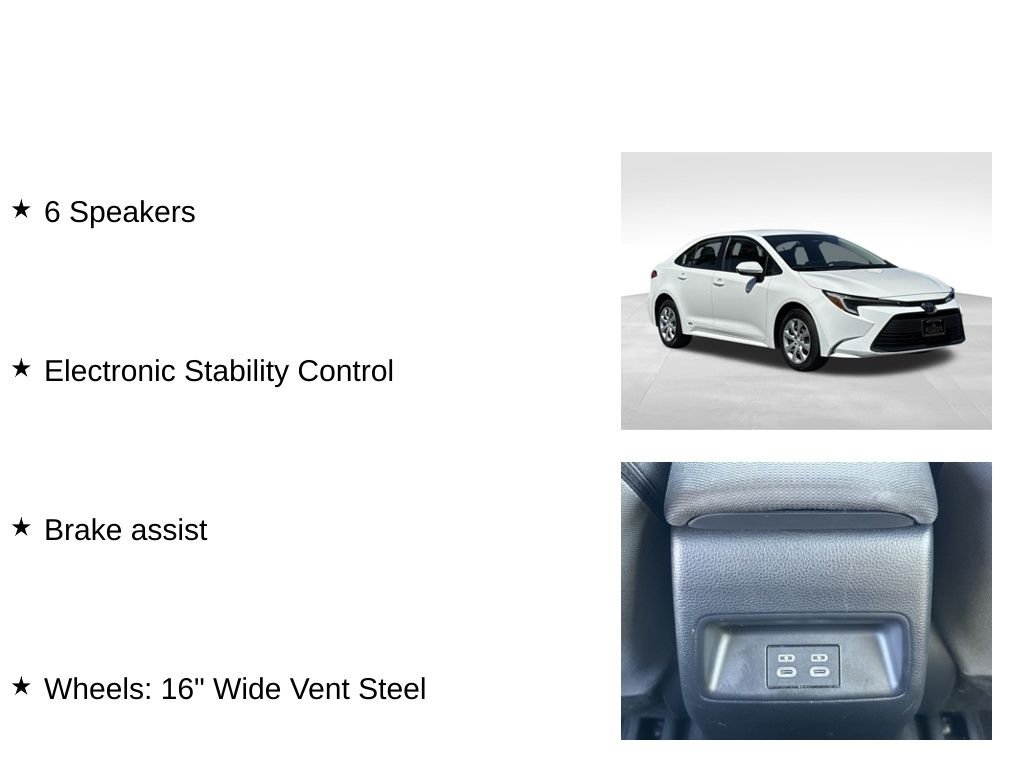 Used 2024 White Toyota LE image 31