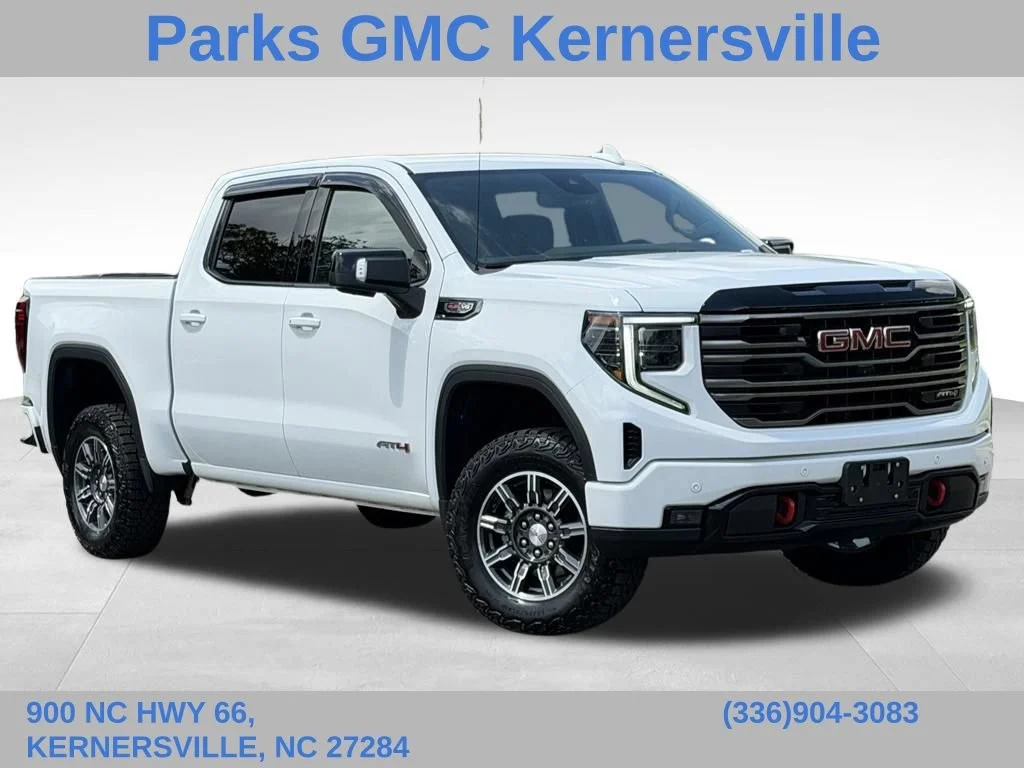 Used 2025 Summit White GMC AT4 image 1