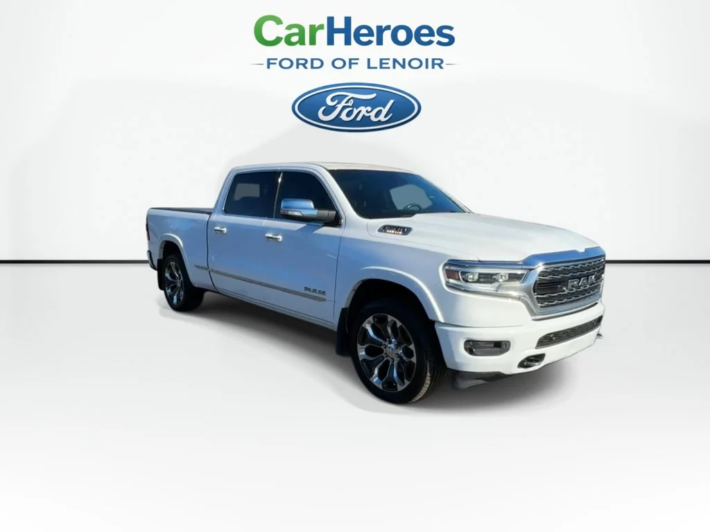 Used 2020 Bright White Clearcoat Ram Limited image 2
