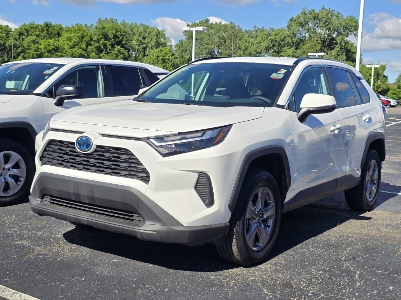Certified Used 2023 White Toyota XLE image 3