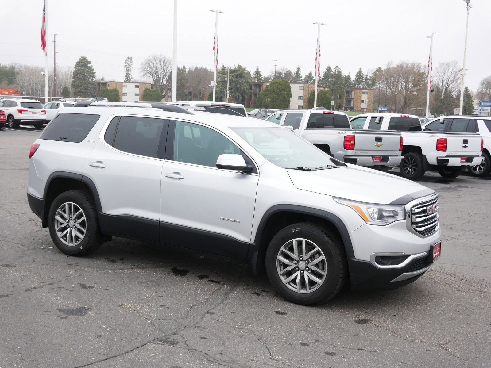 Used 2017 GMC Acadia SLE-2 with VIN 1GKKNSLS7HZ172931 for sale in White Bear Lake, Minnesota