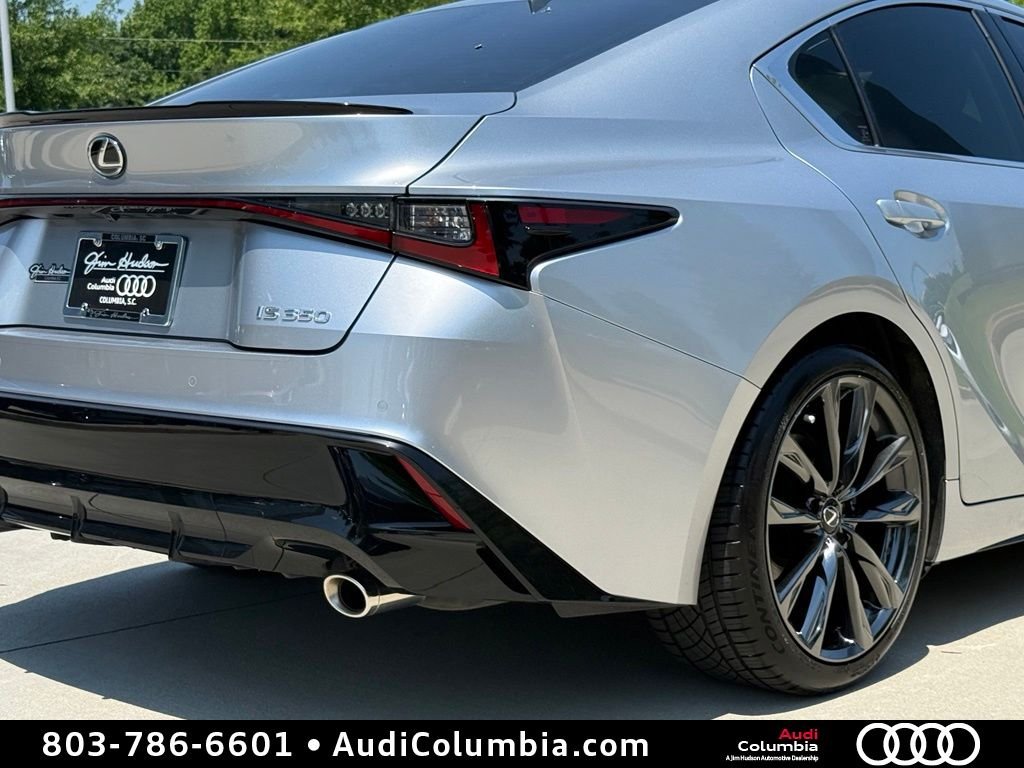 Used 2023 Silver Lexus 350 F SPORT image 16