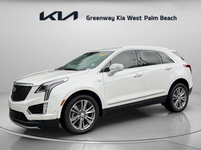 Used 2023 White Cadillac Premium Luxury image 3