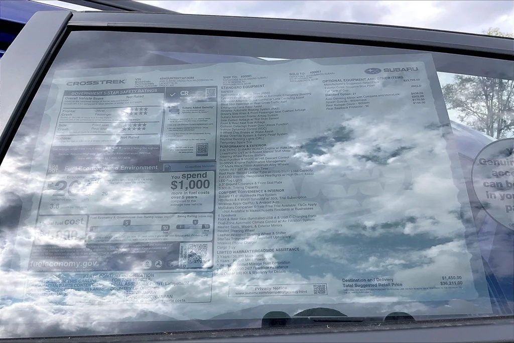 New 2026 SAPPHIRE BLUE PEARL Subaru Wilderness image 17
