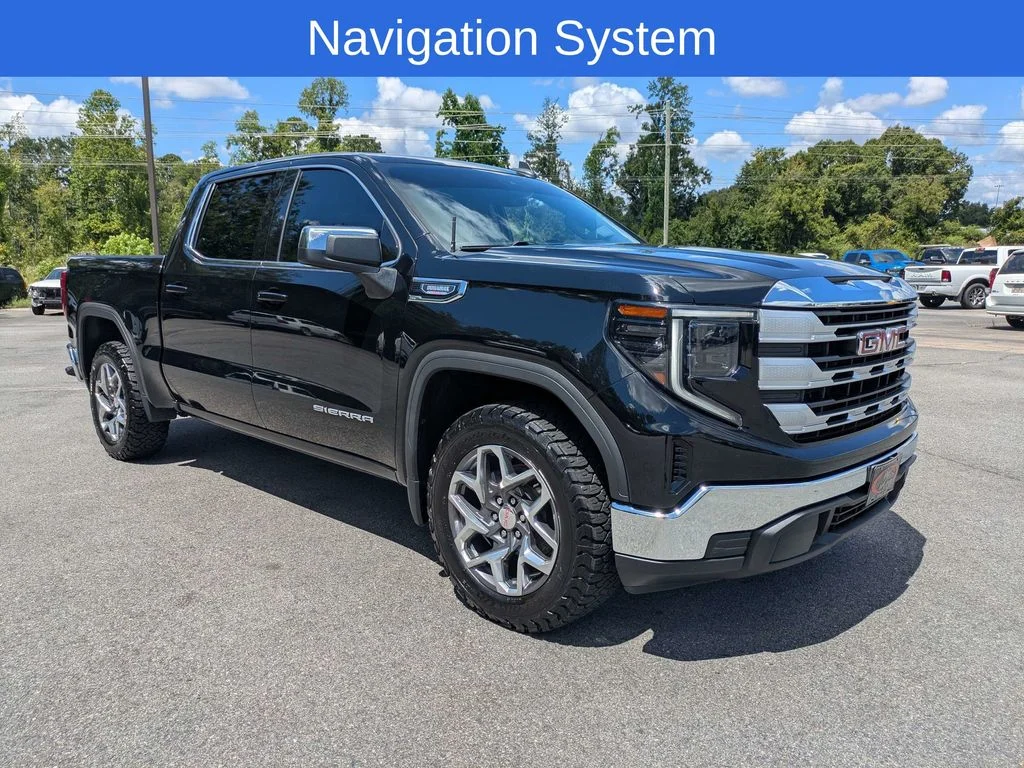 Used 2023 Black GMC SLE image 2