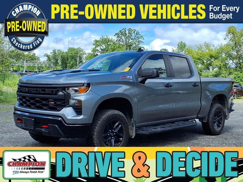 Used 2024 Gray Chevrolet Custom Trail Boss image 1