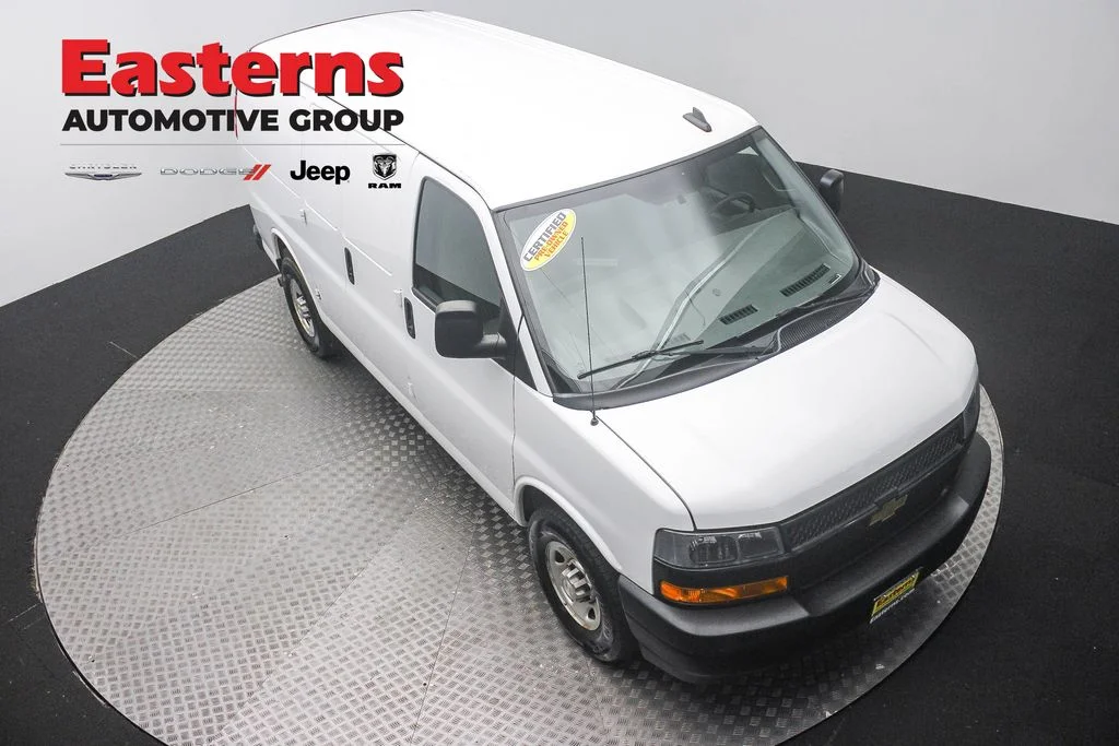 Used 2021 White Chevrolet Work Van image 3