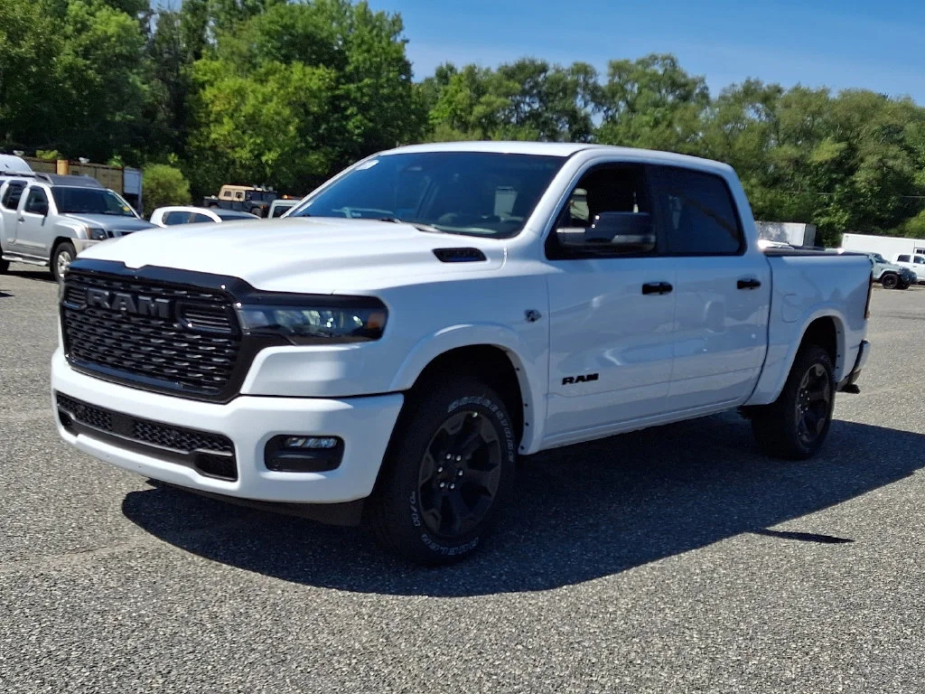 New 2026 Bright White Clear-Coat Exterior Paint RAM Big Horn image 4