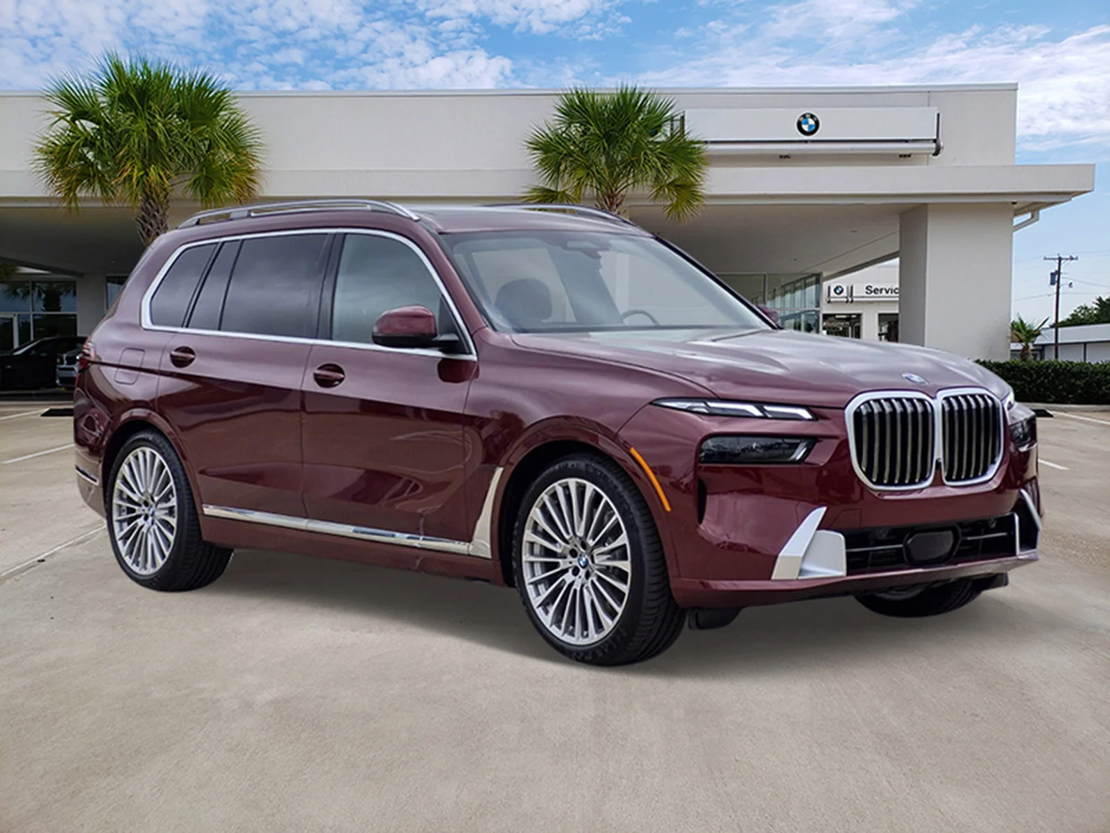 New 2026 Aventurin Red Metallic BMW xDrive40i image 3