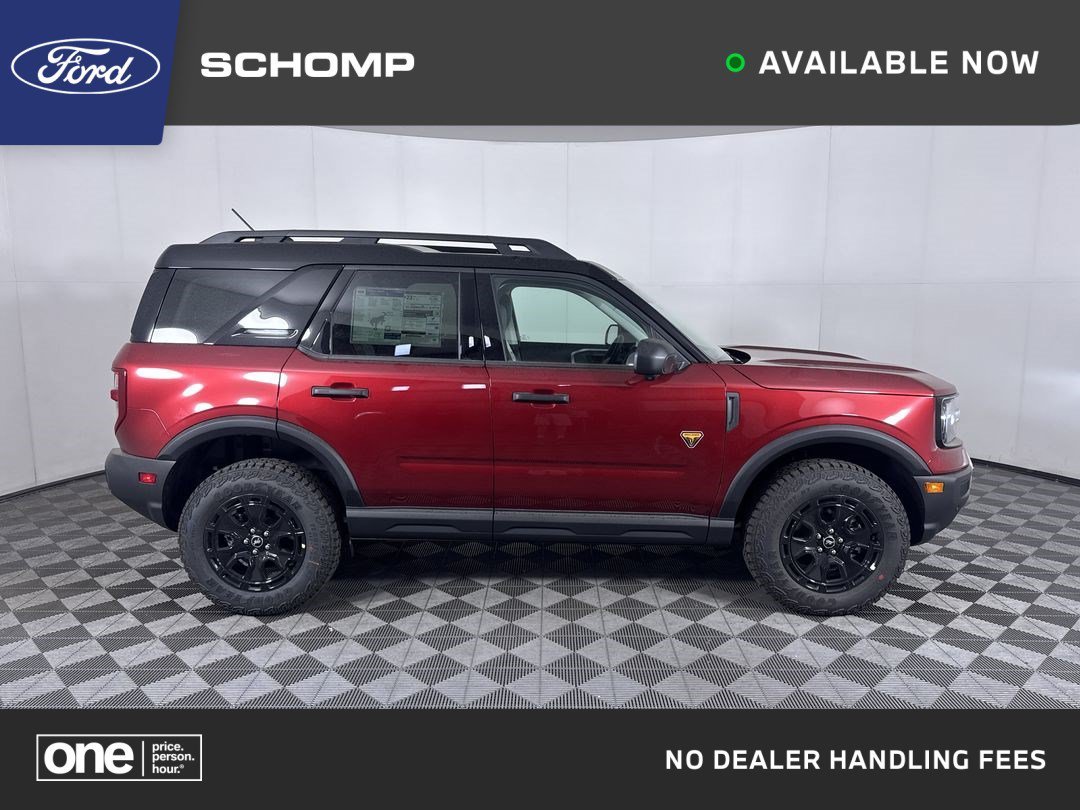 New 2026 Ruby Red Metallic Tinted Clearcoat Ford Badlands image 1