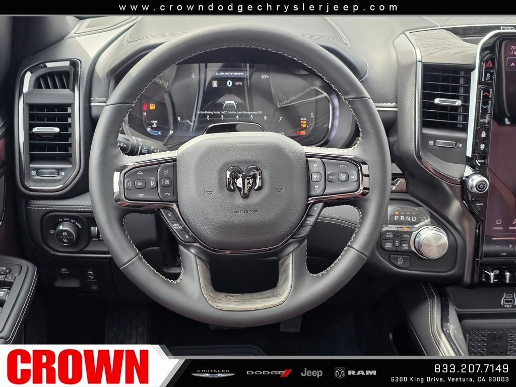 New 2026 Ivory White Tri-Coat Pearlcoat RAM Limited image 12