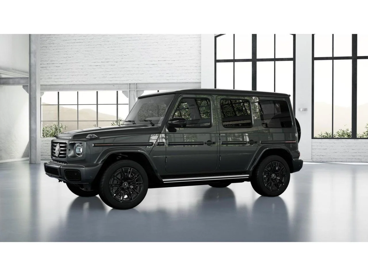 New 2027 MANUFAKTUR Graphite Metallic Mercedes-Benz G 580 image 37