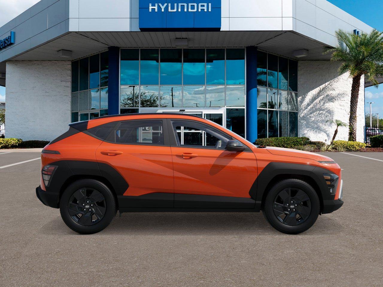 New 2027 Soultronic Orange Pearl Hyundai SEL Sport FWD image 7