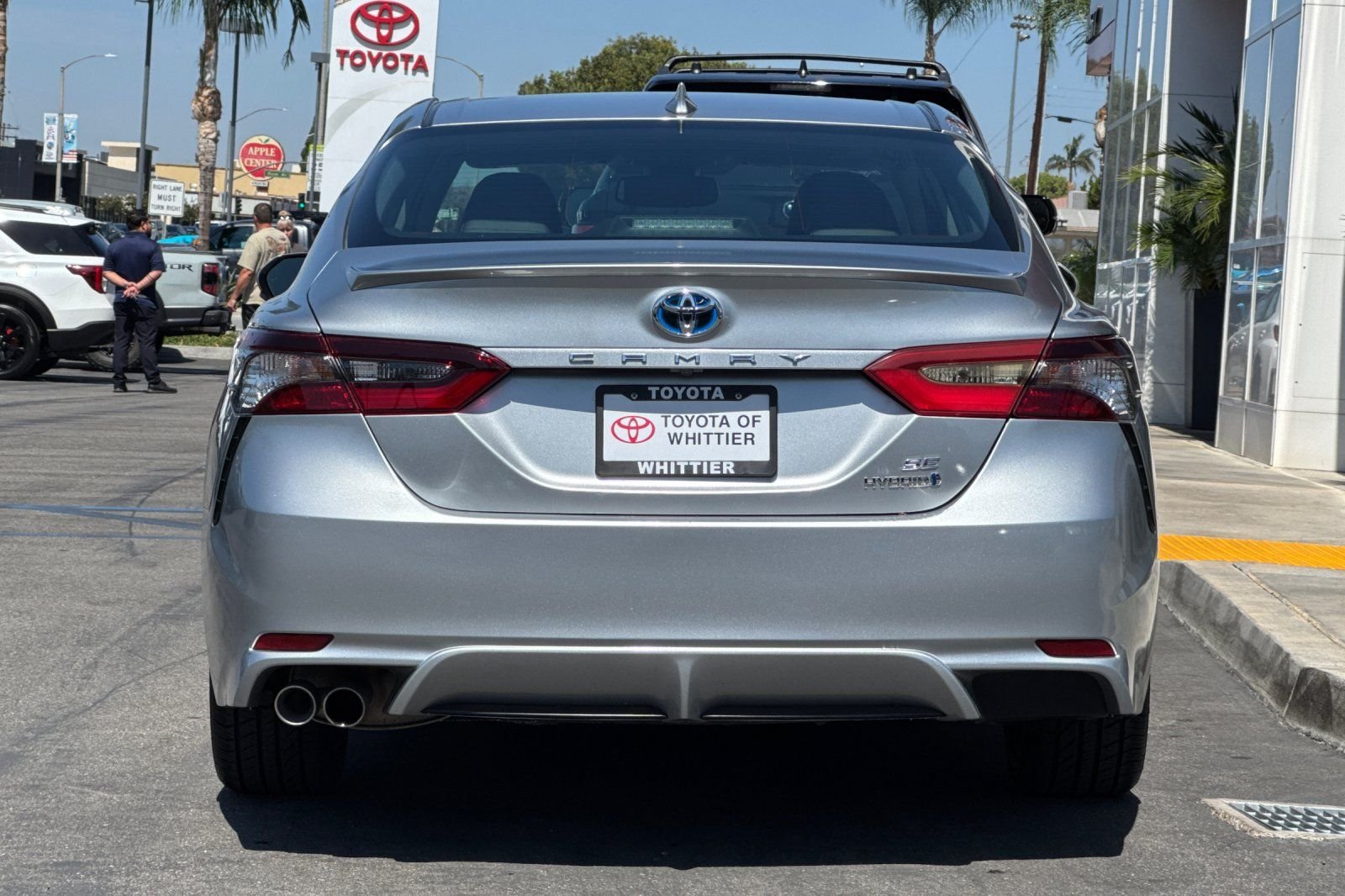 Used 2024 Silver Toyota SE image 6