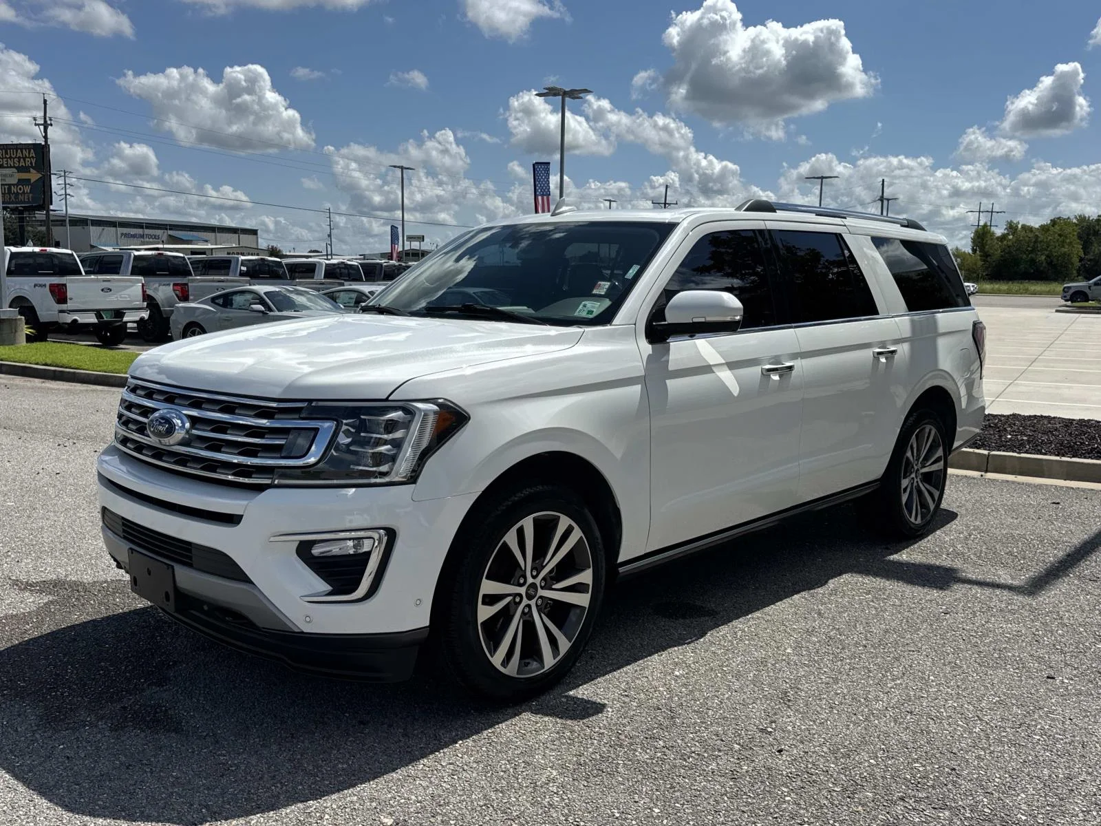 Certified Used 2021 Star White Ford Limited image 3