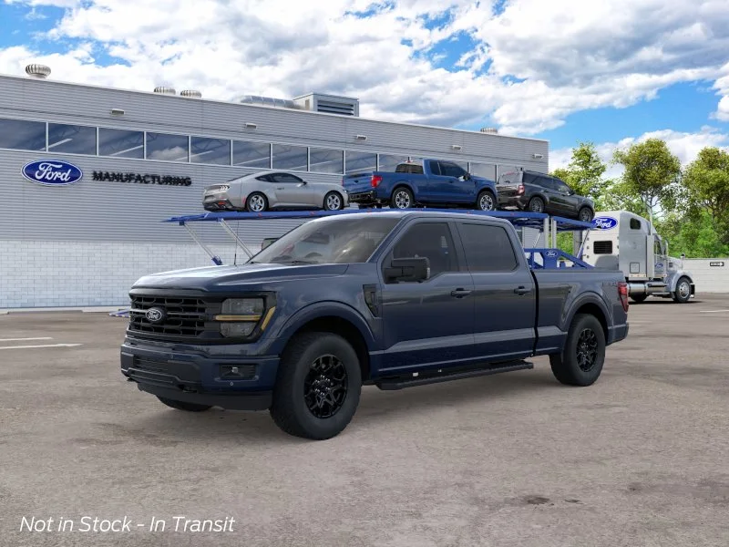 New 2026 Antimatter Blue Metallic Ford XLT image 1