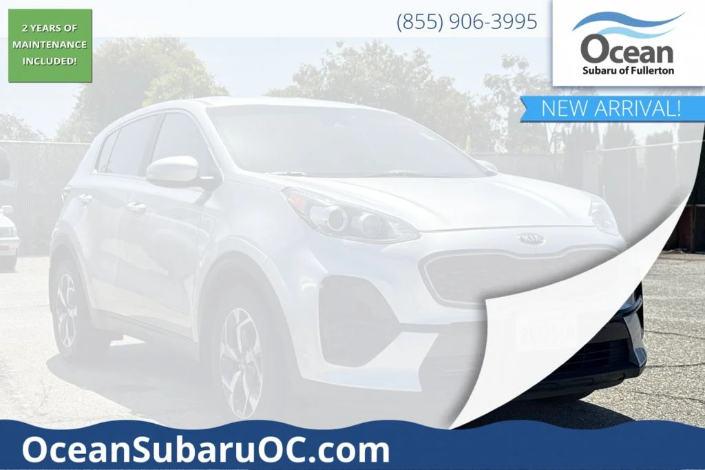 Used 2020 Silver Kia LX image 1