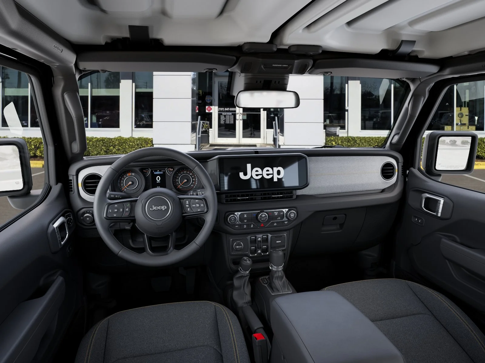 New 2026 Black Clear-Coat Exterior Paint Jeep Sport S image 46