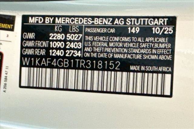 New 2026 Polar White Mercedes-Benz C 300 image 60