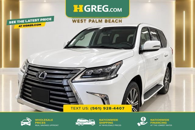 Used 2018 Eminent White Pearl Lexus LX 570 image 1