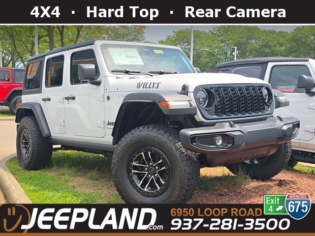 New 2026 Bright White Clear-Coat Exterior Paint Jeep Willys image 1