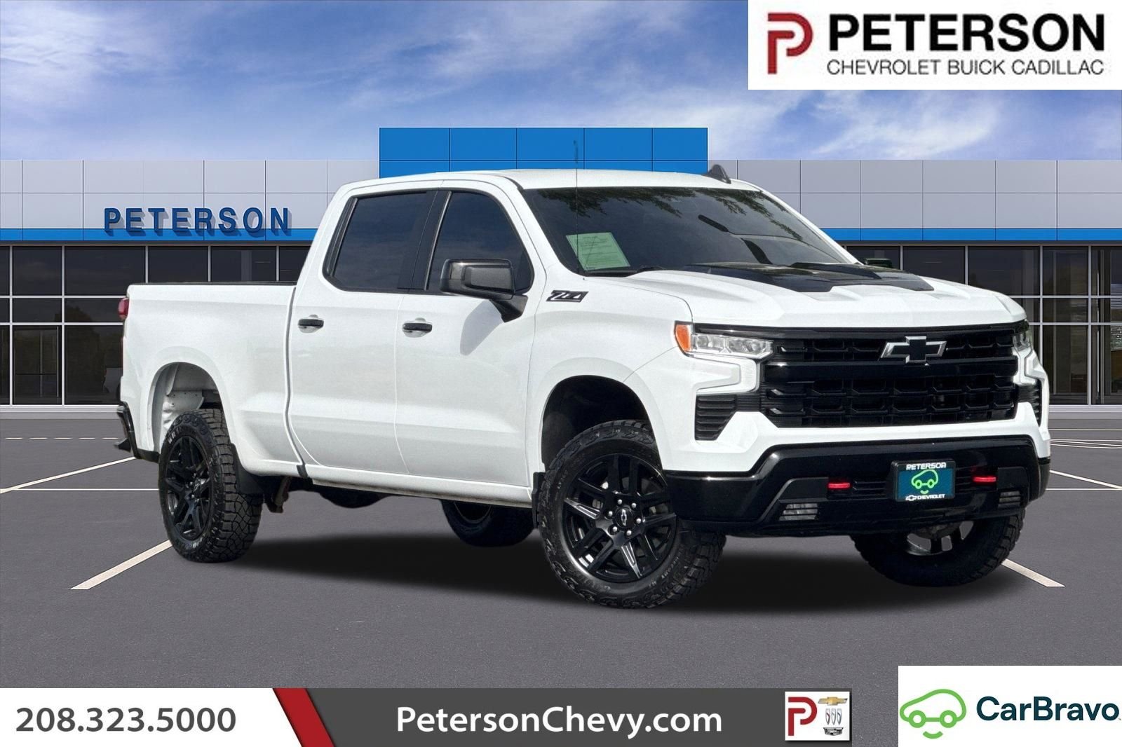 Used 2023 White Chevrolet LT Trail Boss image 1