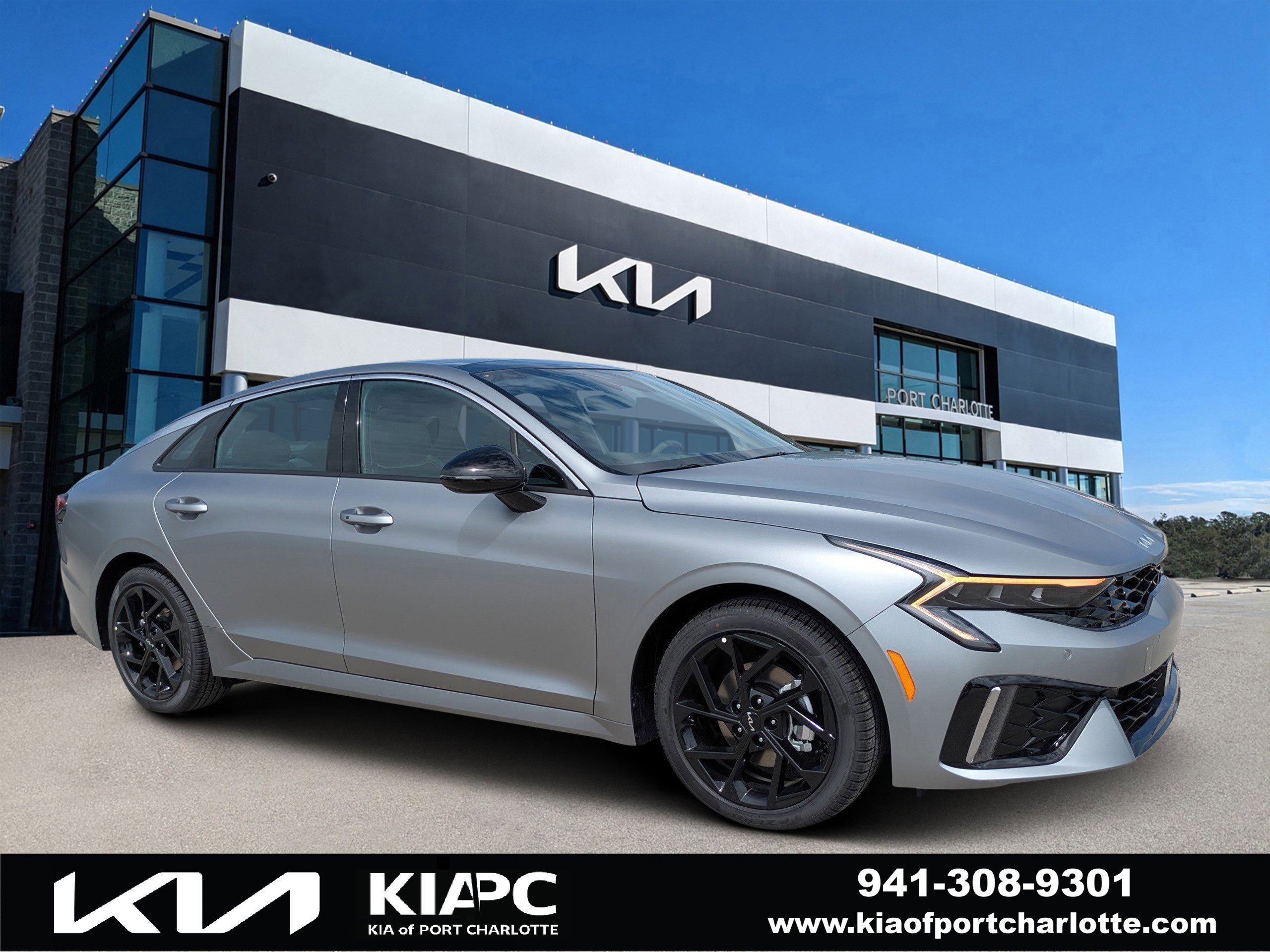 New 2026 Steel Matte Gray Kia GT-Line FWD image 1
