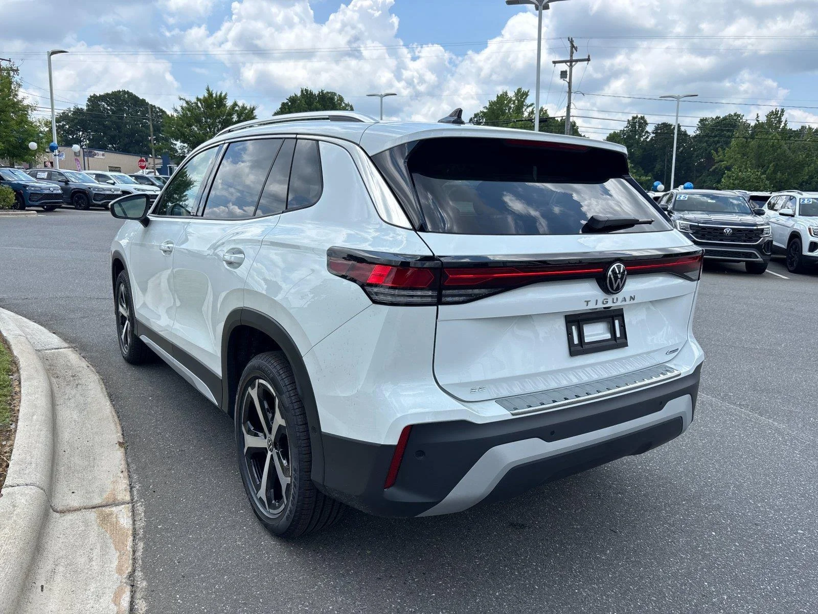 New 2026 pure white Volkswagen SE image 3