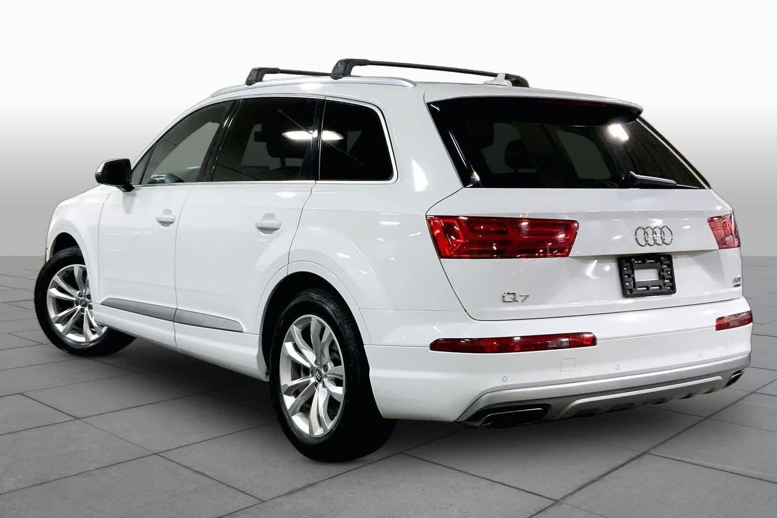 Used 2018 Glacier White Metallic Audi Premium Plus image 12