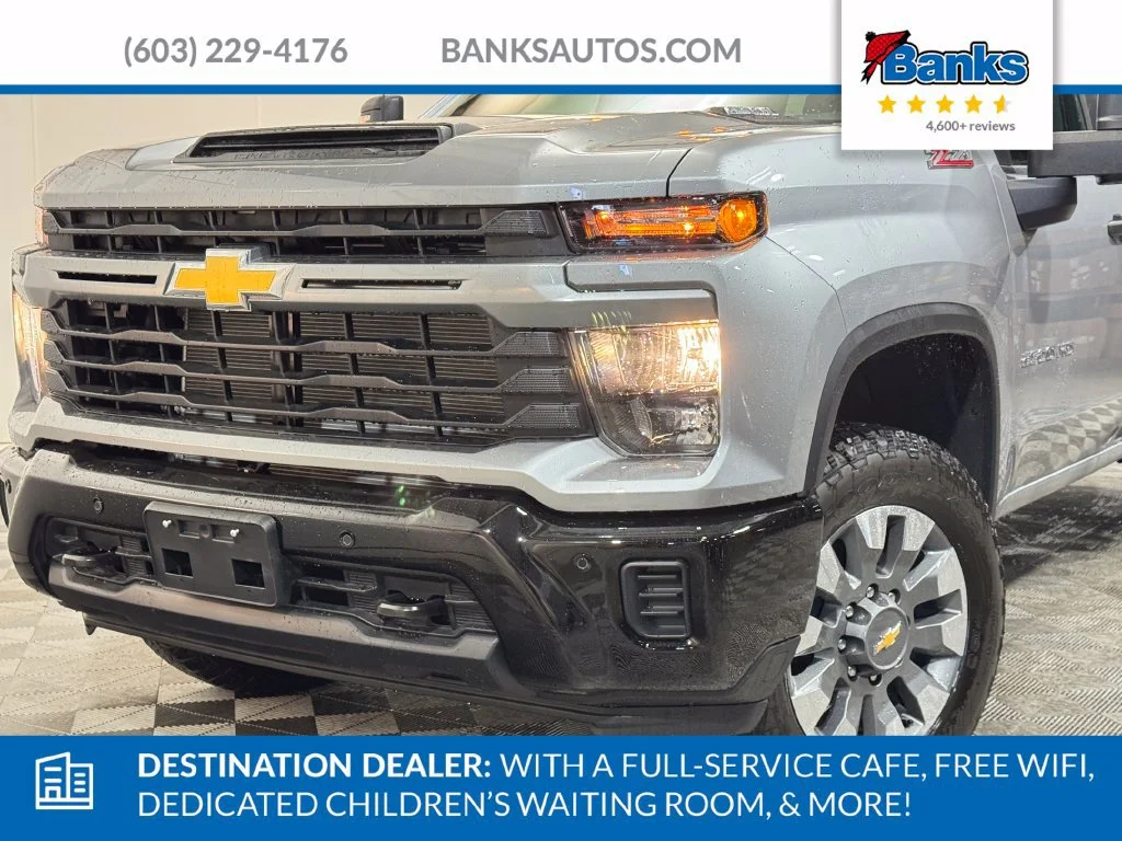 New 2026 Sterling Gray Metallic Chevrolet Custom image 3