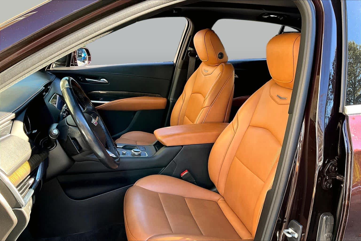 Used 2021 Garnet Metallic Cadillac AWD Premium Luxury image 8