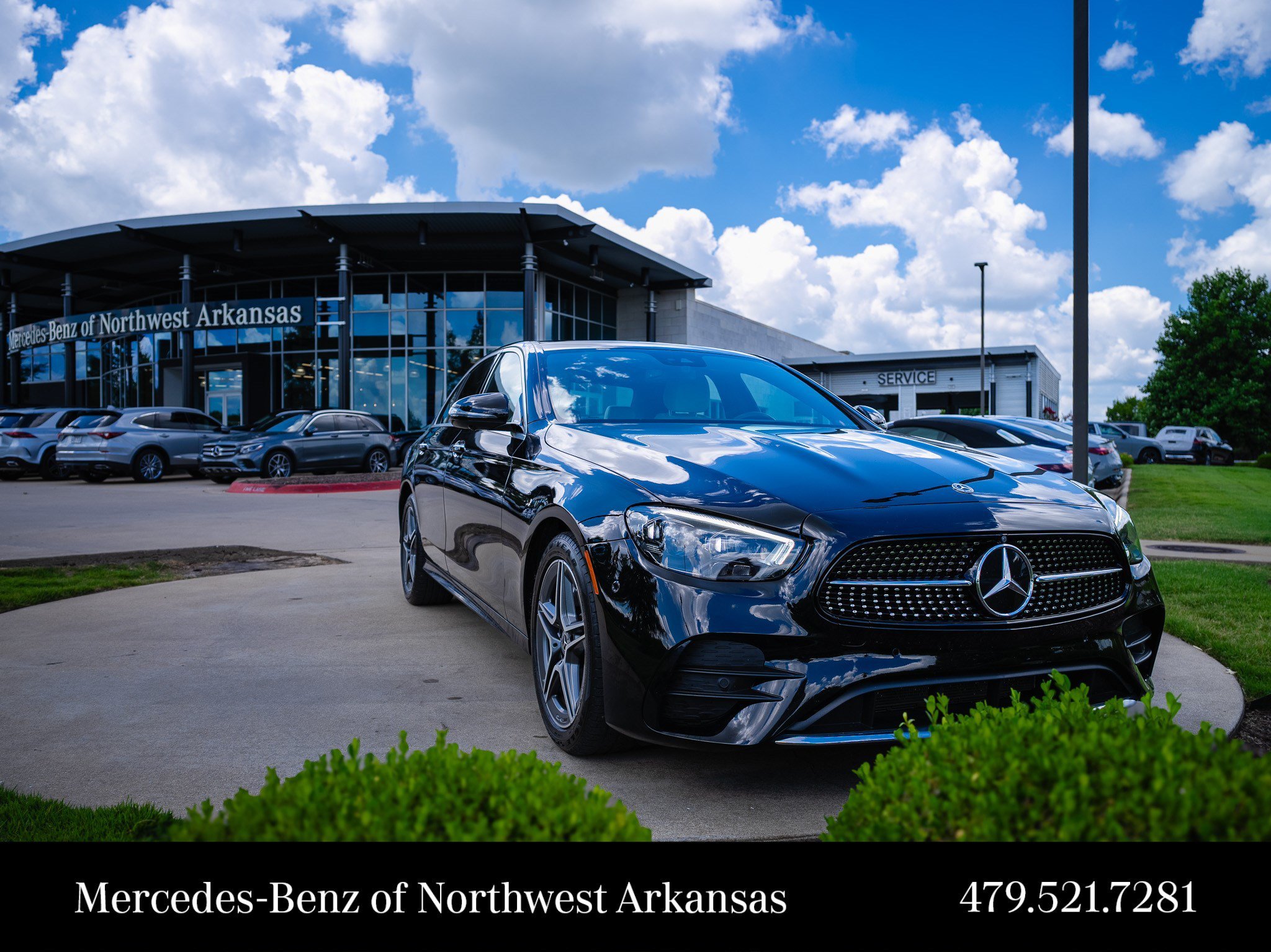 Used 2023 Black Mercedes-Benz E 350 image 1