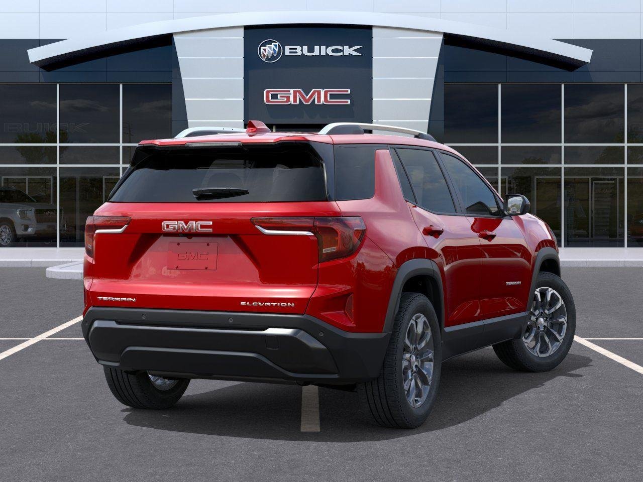 New 2027 Volcanic Red Tintcoat GMC Elevation image 4
