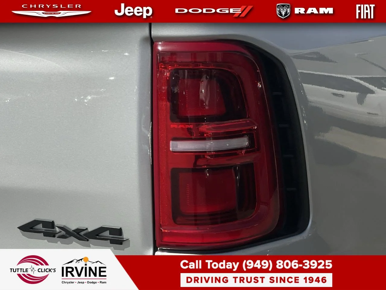 New 2027 Silver Zynith Exterior Paint RAM RHO image 15