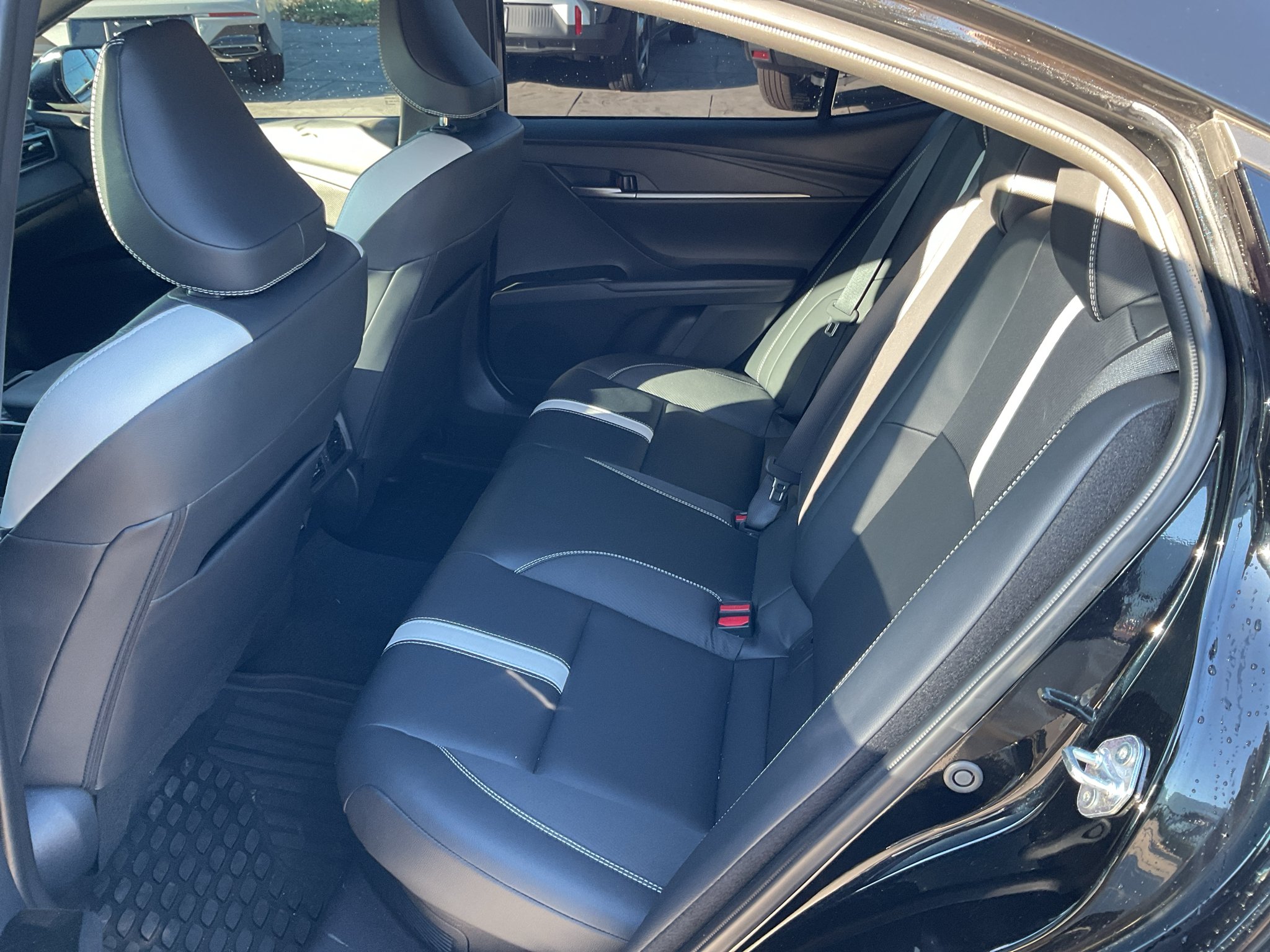 Used 2025 Midnight Black Metallic Toyota SE image 17