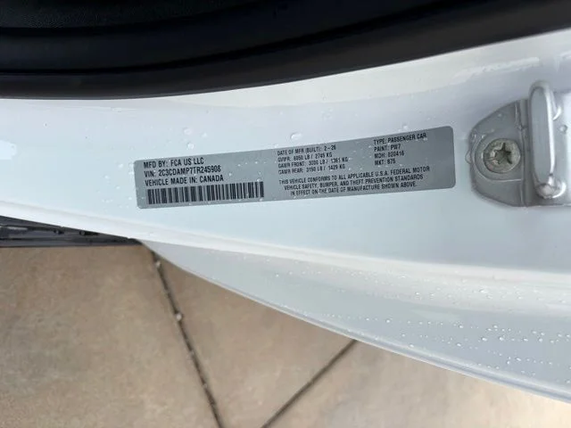 New 2026 White Knuckle Exterior Paint Dodge Scat Pack image 26