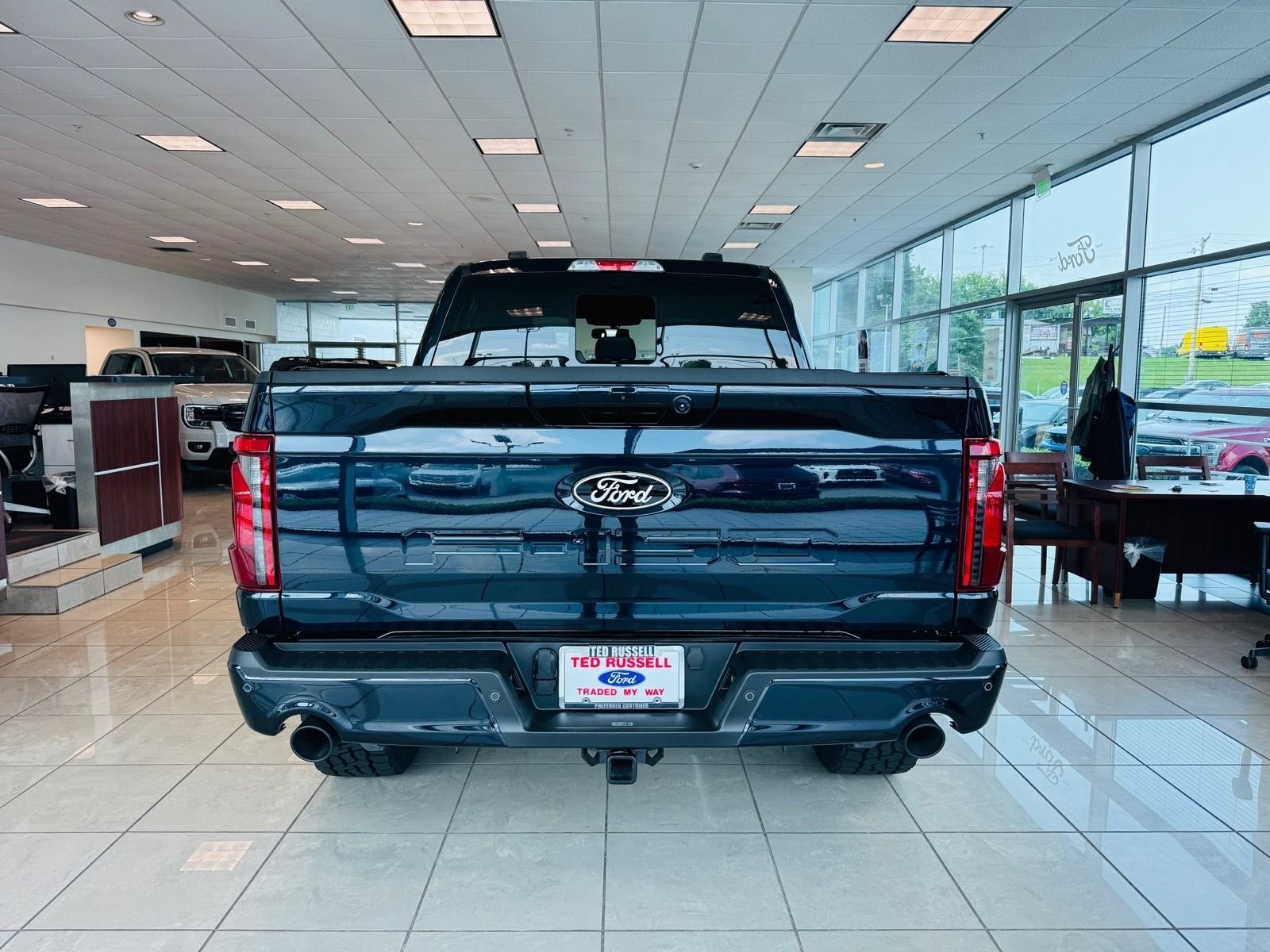 New 2026 Antimatter Blue Metallic Ford XLT image 5