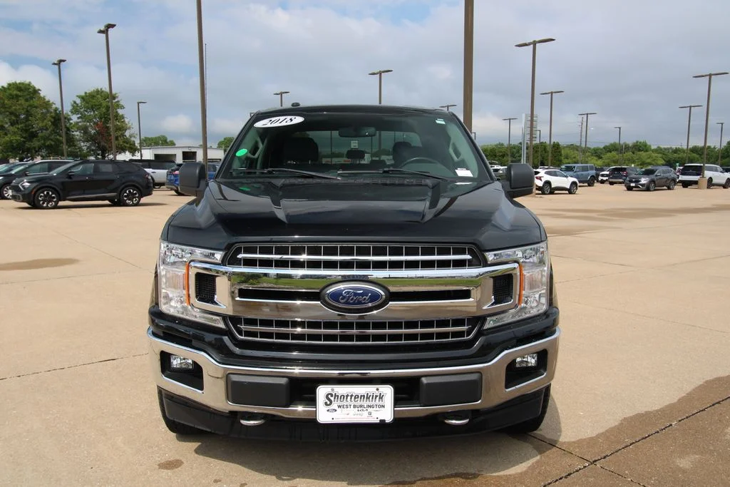 Used 2018 Black Ford XLT image 2