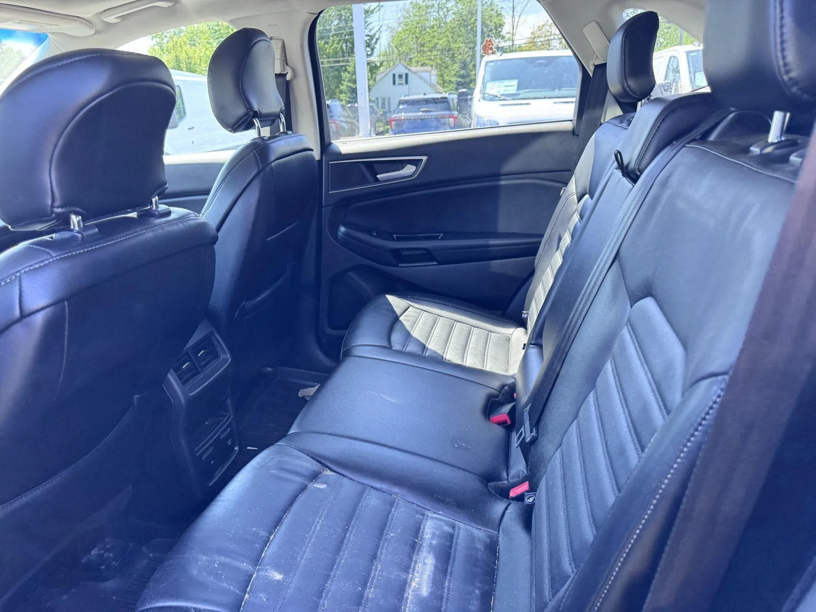 Used 2017 Burgundy Velvet Metallic Tinted Clearcoat Ford SEL image 9