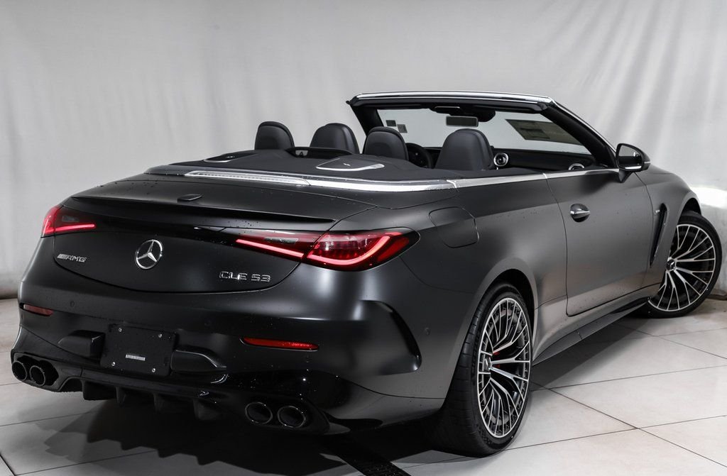 New 2026 MANUFAKTUR exclusive graphite grey magno Mercedes-Benz AMG® CLE 53 4MATIC+ Cabriolet image 3