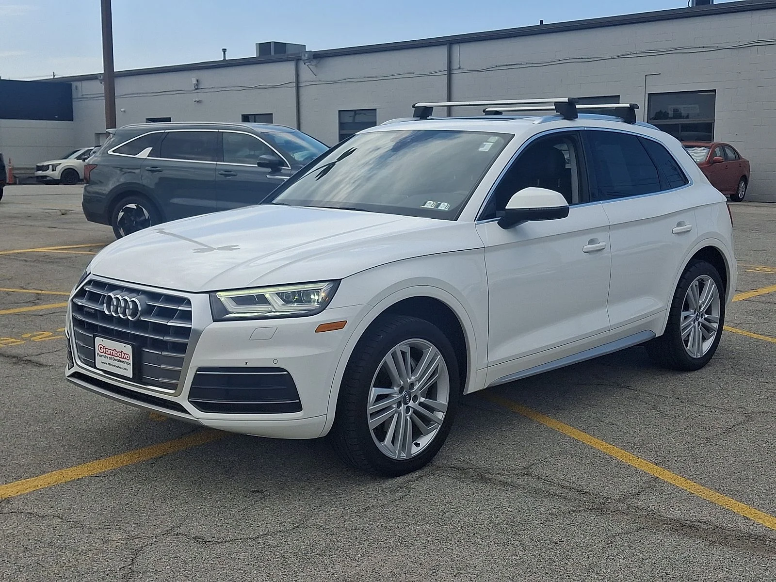Used 2020 White Audi 45 Premium Plus image 6